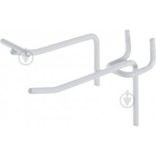 Гачок в перфорацію L50 d3, крок 30мм c цінникотримачем